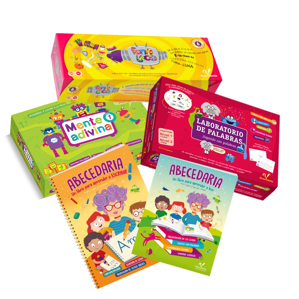 Combo alfabetización completo