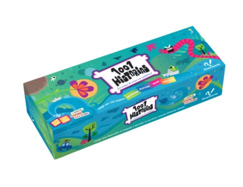 1001 Historias, juego para trabajar composición oral y escrita y gramática de 7 a 12 años
