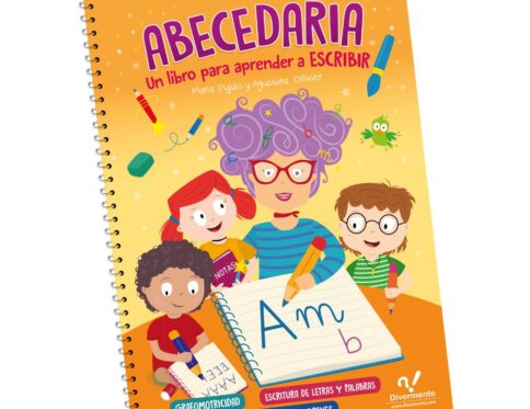 Abecedaria, libro para aprender a escribir desde la grafomotricidad hasta la composición de textos