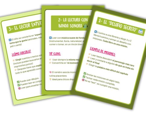 8 Ideas creativas para leer en casa